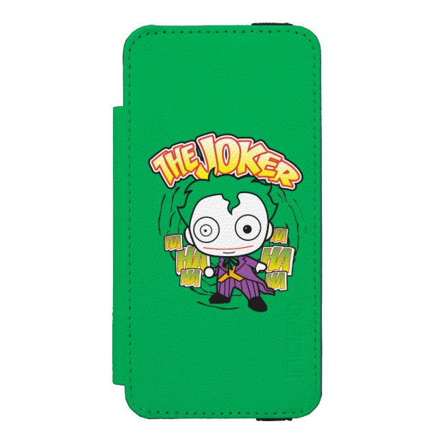Der Joker - Mini Incipio iPhone Geldbeutel-Hülle (Folio Vorderseite)