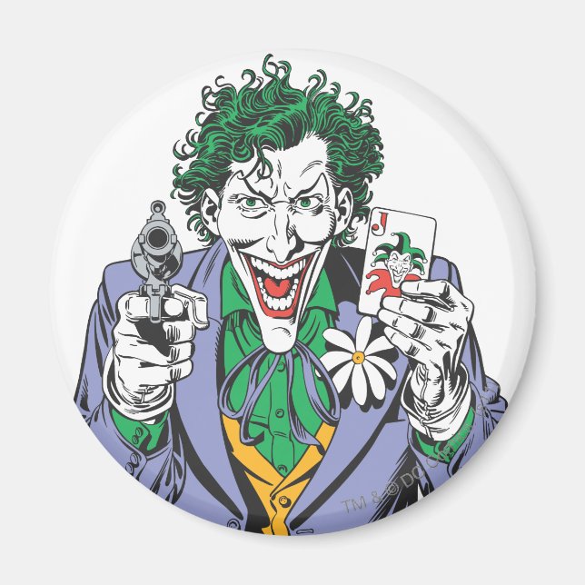 Der Joker Points Gun Magnet (Vorne)