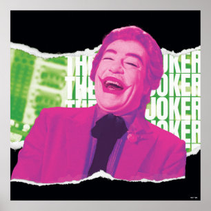 Der Joker Scrapbook lacht Poster