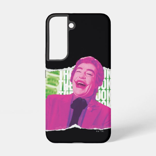 Der Joker Scrapbook lacht Samsung Galaxy Hülle (Rückseite)