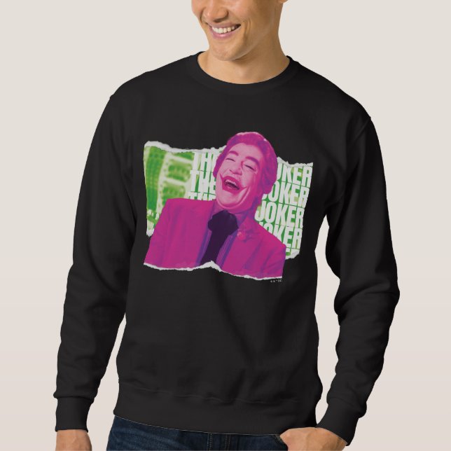 Der Joker Scrapbook lacht Sweatshirt (Vorderseite)