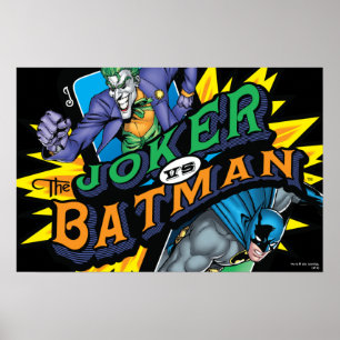 Der Joker Vs Batman Poster