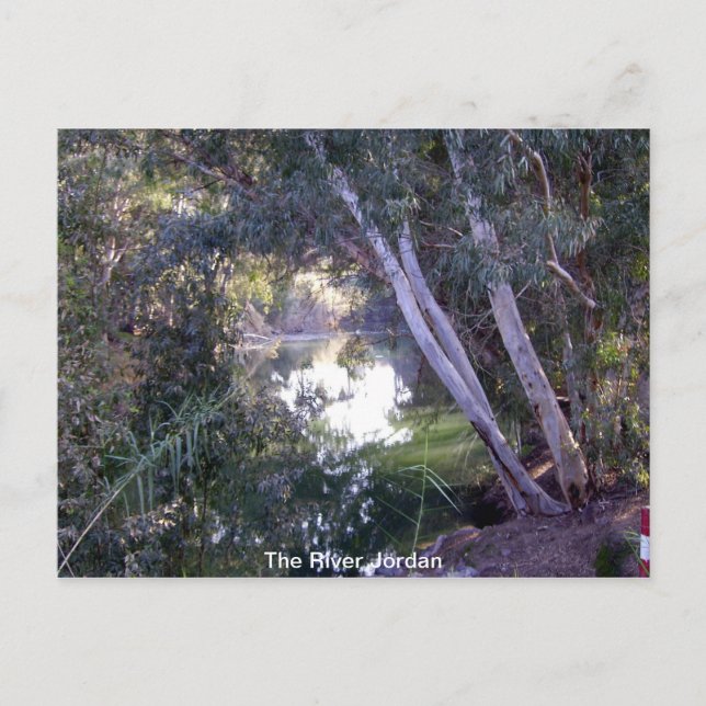 Der Jordan Postkarte (Vorderseite)