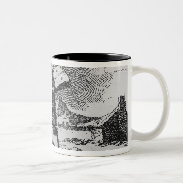 Der Journalist Zweifarbige Tasse (Rechts)