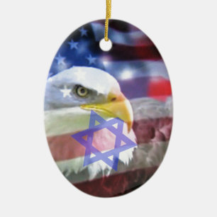 Der jüdische Amerikaner Keramikornament