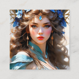 Der Jugendstil war geprägt von einer Rückkehr zum  Quadratische Visitenkarte