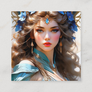 Der Jugendstil war geprägt von einer Rückkehr zum  Quadratische Visitenkarte