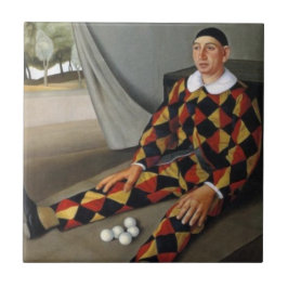 Der Juggler (von Antonio Donghi) Fliese