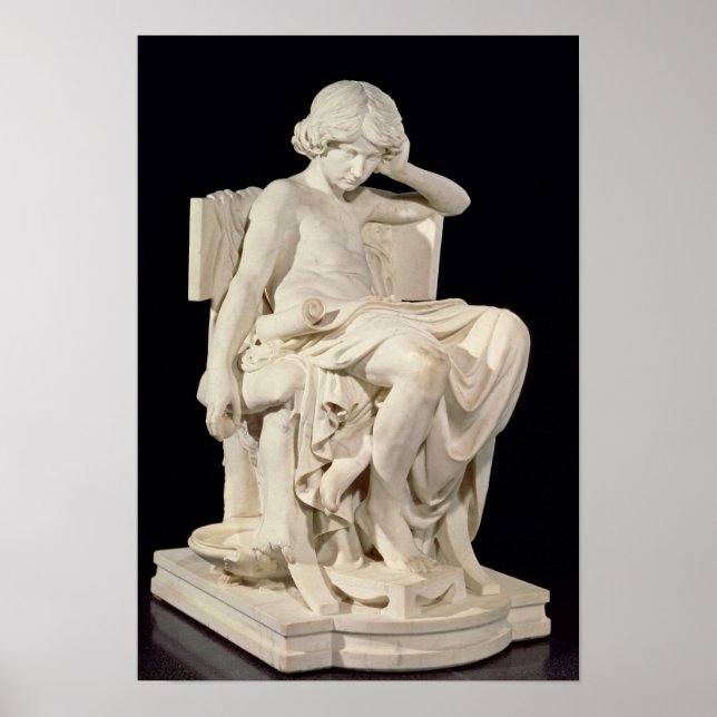 Der junge Aristoteles, 1870 Poster (Vorne)