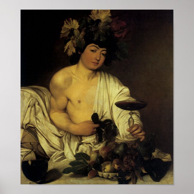 Der junge Bacchus Poster (Vorne)
