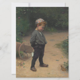 Der junge Biologe (von Paul Peel) Karte