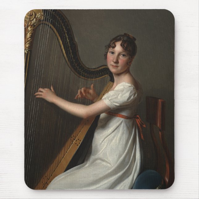 Der junge Harpist | 1804-1806 Mousepad (Vorne)