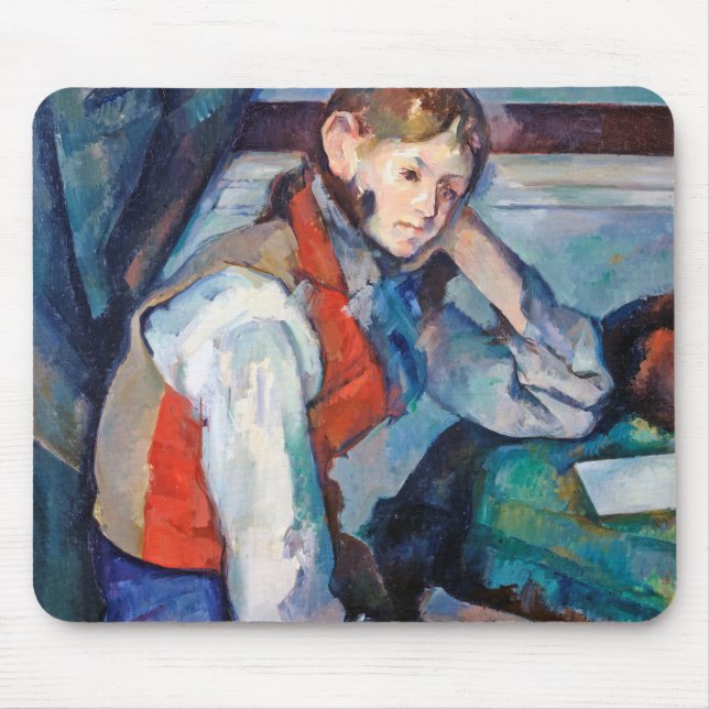 Der Junge im Roten Westen, Cezanne Mousepad (Vorne)