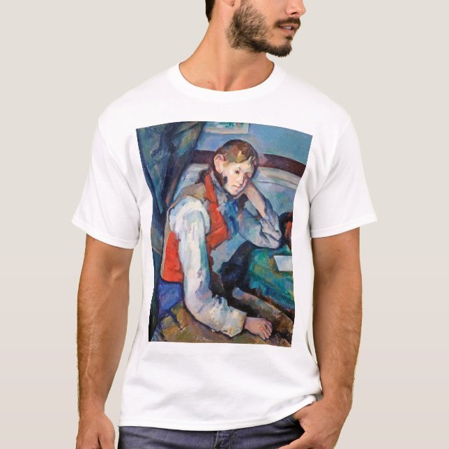 Der Junge im Roten Westen, Cezanne T-Shirt (Vorderseite)