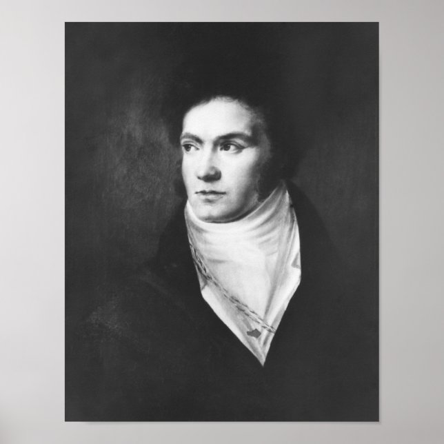 Der junge Ludwig van Beethoven 1806 Poster (Vorne)