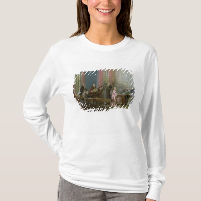 Der junge Mozart am Klavichord T-Shirt (Vorderseite)