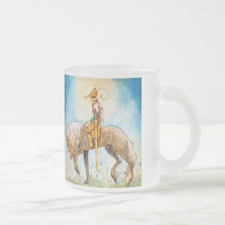 Der junge Prinz am Pferd Mattglastasse