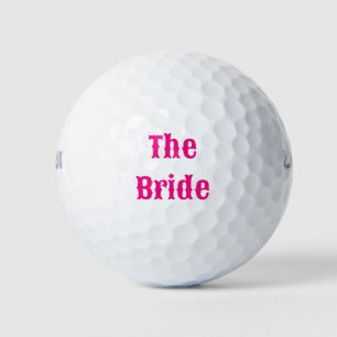 Der Junggeselinnen-Abschied der Braut Golfball