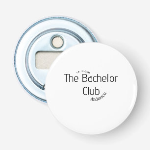 der Junggesellenclub Name Jahr stilvoll trendy kur Flaschenöffner