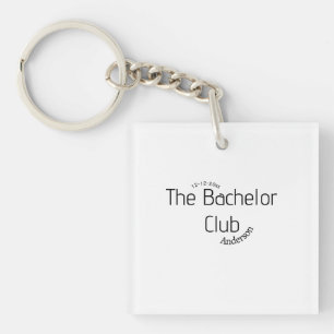 der Junggesellenclub Name Jahr stilvoll trendy kur Schlüsselanhänger