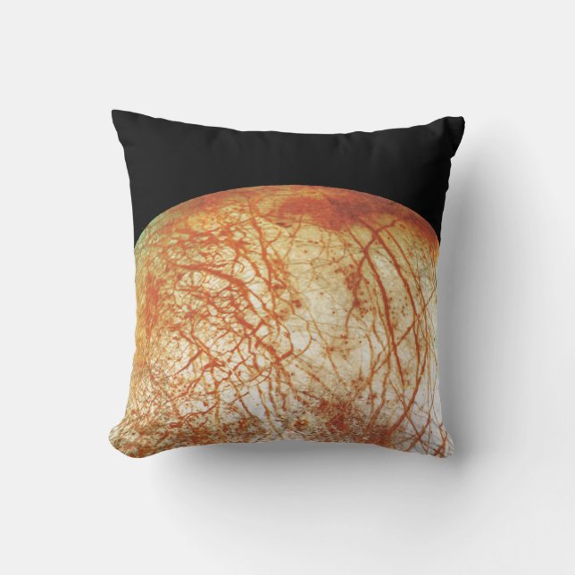 Der Jupiter-Mond Europa Kissen (Vorderseite)