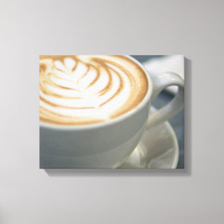 Der Kaffee, die verführerischen Körner von Cappucc Leinwanddruck