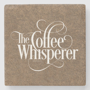 Der Kaffee-Flüsterer Steinuntersetzer