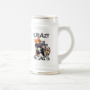 Der Kaffee-Tasse des Katzen-Liebhabers Bierglas