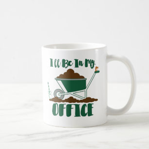 Der Kaffee-Tasse des lustigen Gärtners Tasse