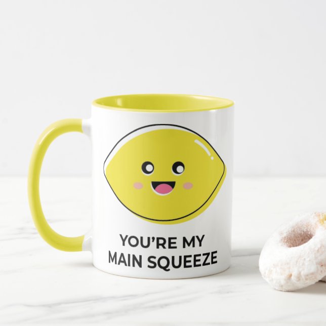 Der Kaffee-Tassen-| niedliche Tee-Schale Tasse (Mit Donut)