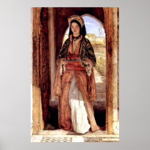 Der Kaffee-Träger - Kunst-Druck Johns Frederick Poster