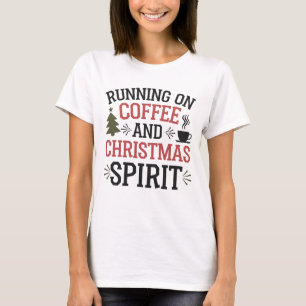 Der Kaffee und der Weihnachtsgeist T-Shirt