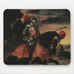 Der Kaiser Charles V zu Pferd Mousepad