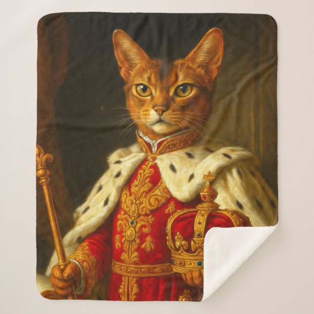 Der Kaiser eines Sonnenlichts | Napoleon Cat Sherpadecke (Vorderseite)