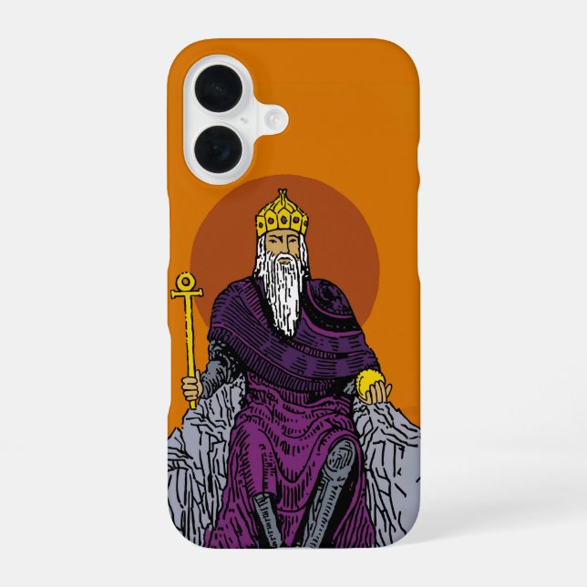 Der Kaiser iPhone 16 Hülle (Rückseite)
