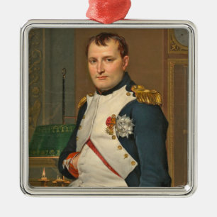 Der Kaiser Napoleon in seiner Studie beim Ornament Aus Metall