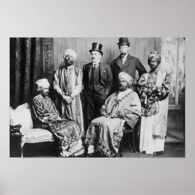 Der Kaiser von Abessinien und sein Gericht Poster (Vorne)