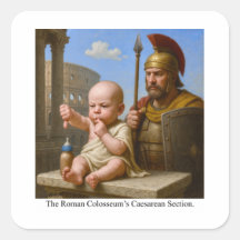 Der Kaiserschnitt des römischen Kolosseums