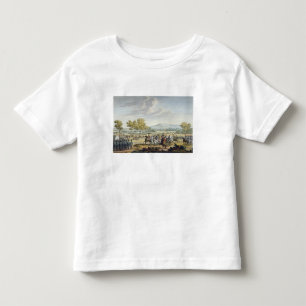 Der Kaiserschutz, der in Anwesenheit manövriert Kleinkind T-shirt