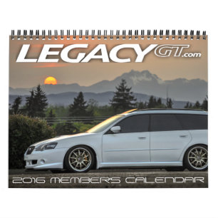 der Kalender 2016 LegacyGT.com-Mitgliedes