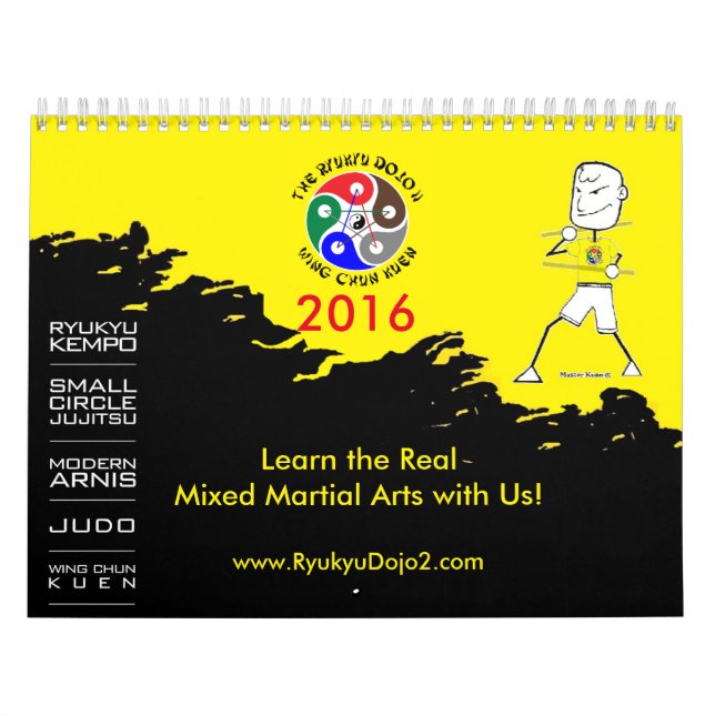 Der Kalender 2016 Ryukyu Dojo-II (Titelbild)