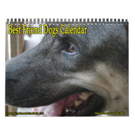 Der Kalender der besten Freunde Hunde!