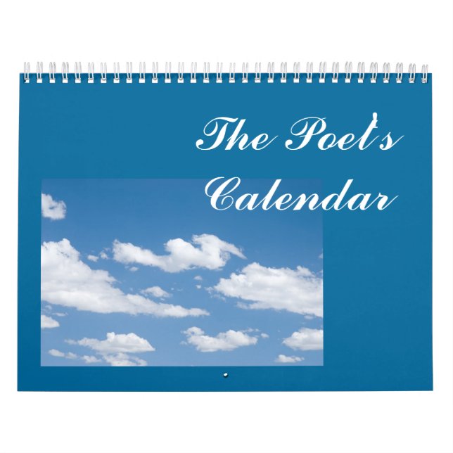 Der Kalender des Dichters (Titelbild)