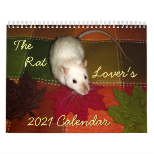 Der Kalender des Ratten-Liebhabers: 2019