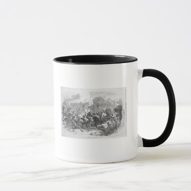 Der Kampf am Stierlauf Tasse (Rechts)