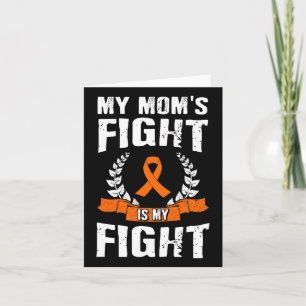 Der Kampf der Mama ist mein Kampf gegen Leukämie B Karte