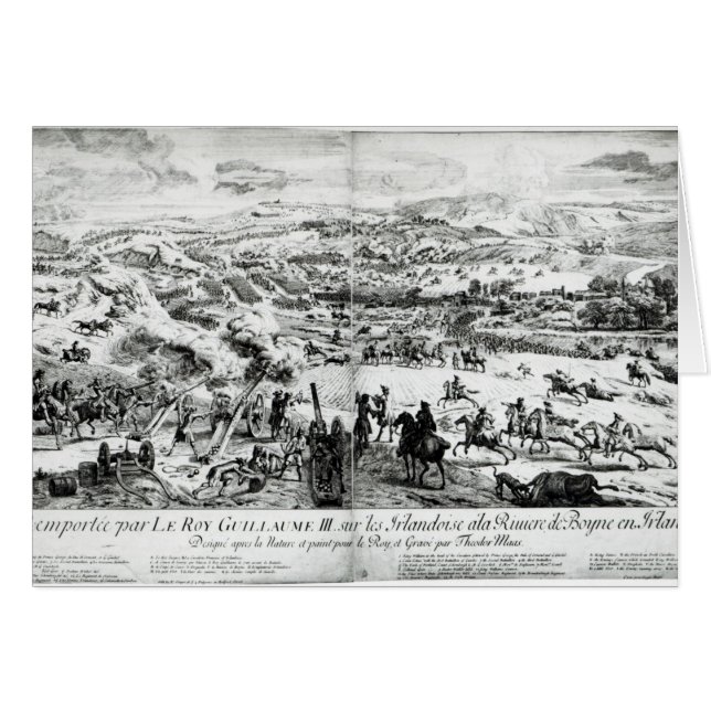 Der Kampf des Boyne, c.1690 (Vorderseite (Horizontal))