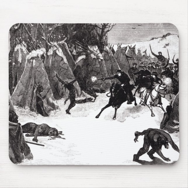 Der Kampf des Washita Mousepad (Vorne)
