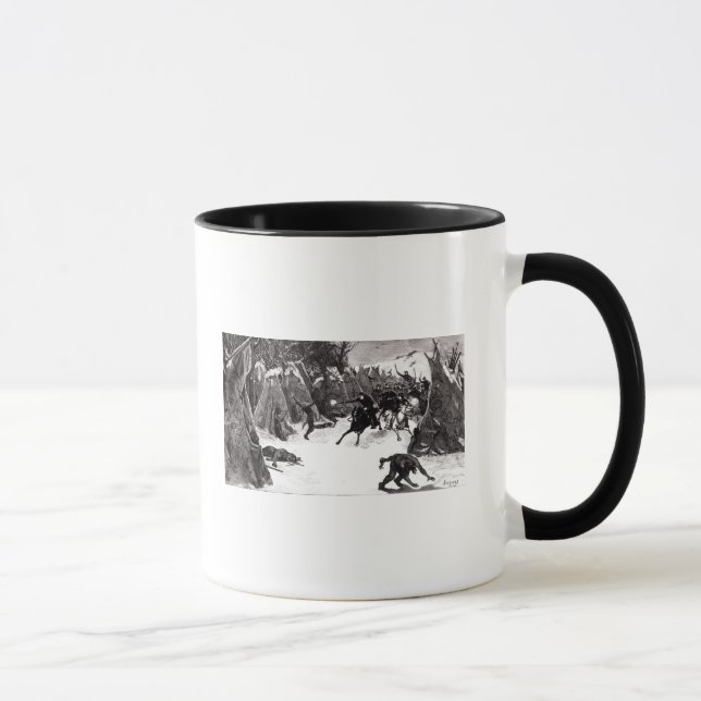 Der Kampf des Washita Tasse (Rechts)