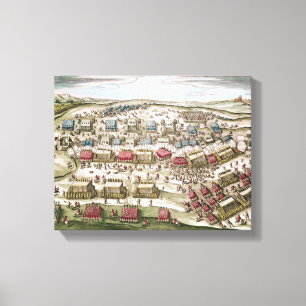 Der Kampf des weißen Berges, am 8. November 1620 Leinwanddruck